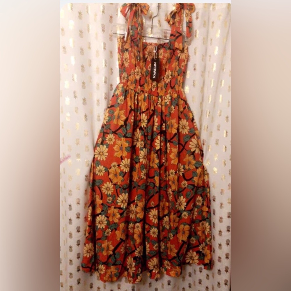 NEW Spaghetti Strap Maxi Dress